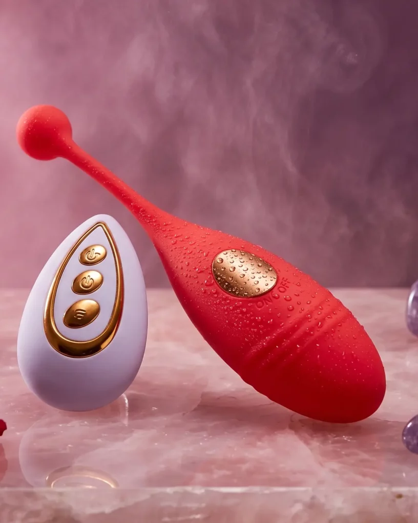Œuf Vibrant Silicone - Télécommande